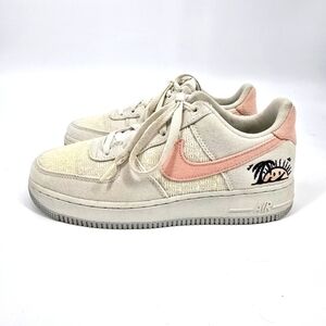 Nike Shoe Women's 8 Air Force 1 Low '07 SE 'Sun Club' DJ9944-100 Next Nature